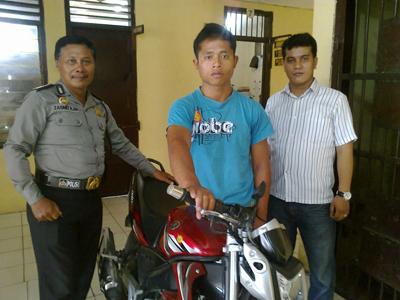 Polsek Talun Kenas Ringkus Pelaku Curanmor Antar Kabupaten